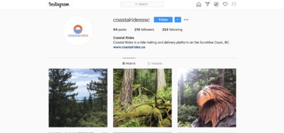 coastal rides social instagram